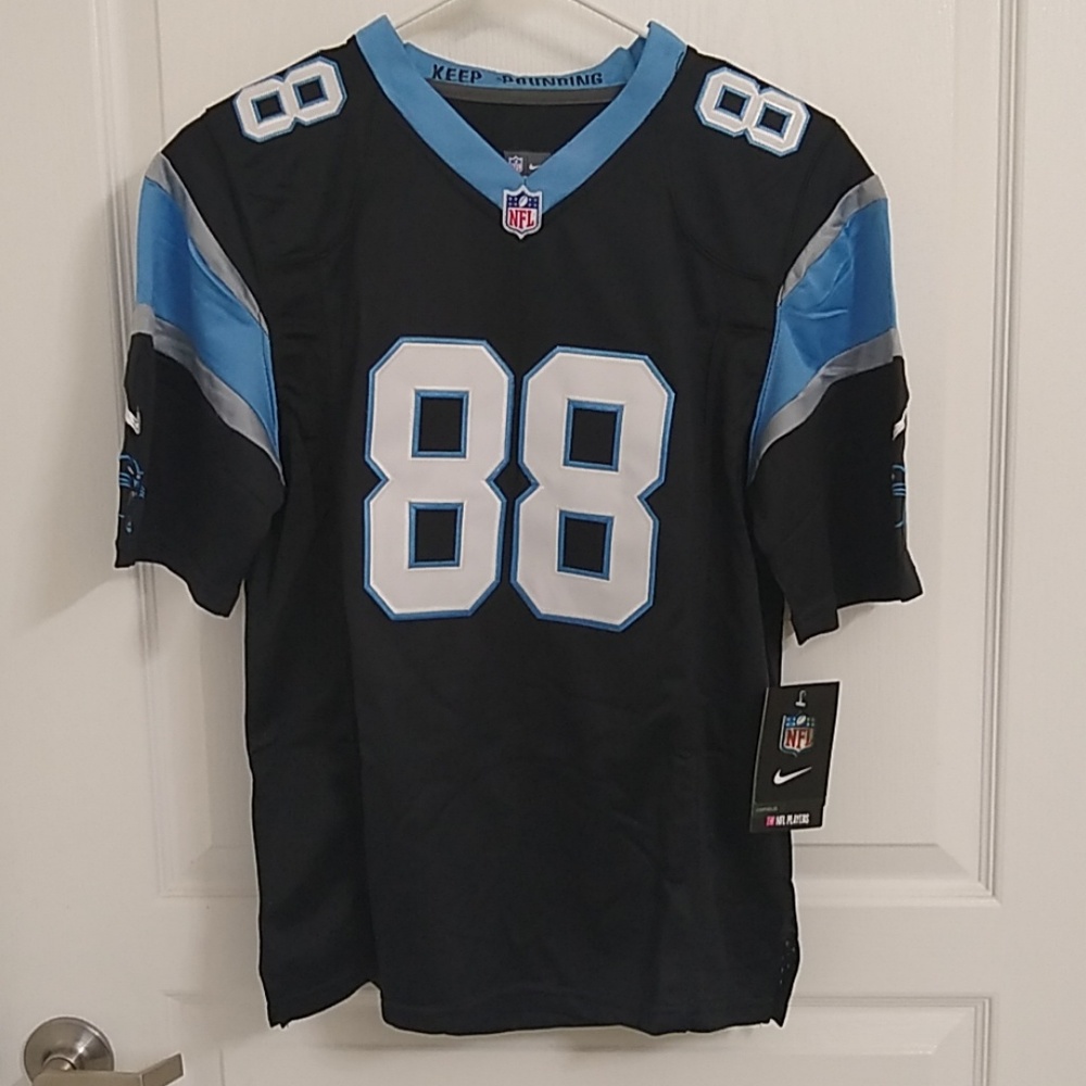 NWT Carolina Panthers 88 Olsen Jersey